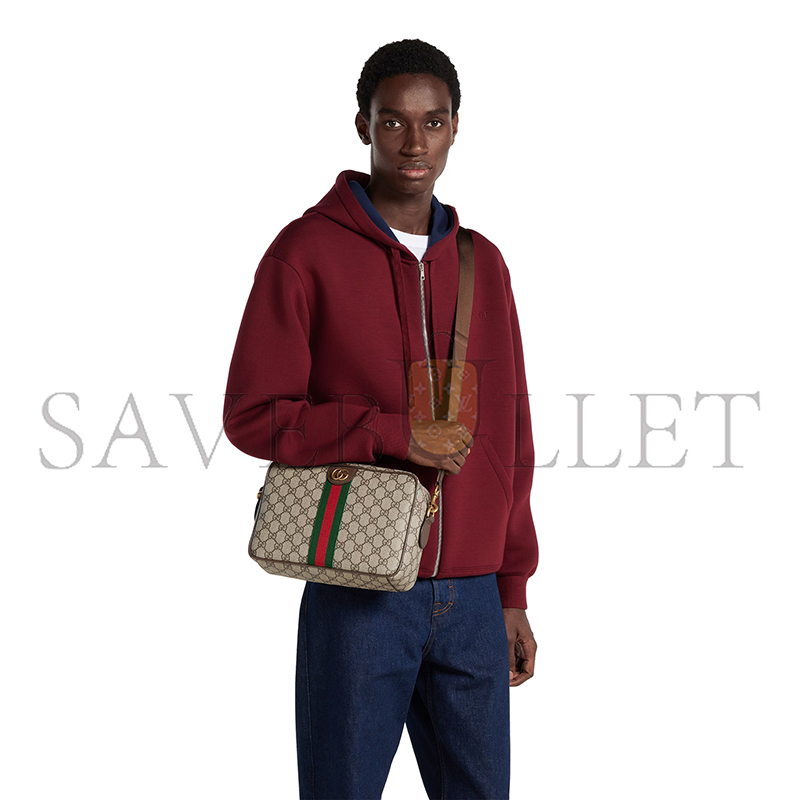 GUCCI OPHIDIA MEDIUM CROSSBODY BAG ‎834468 (28.5*18*7.5cm)